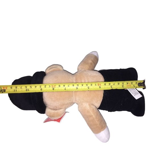 FAO Schwartz Light tan bear with Tall Hat & Black pants with gold stripe - Vinta - Picture 7 of 8